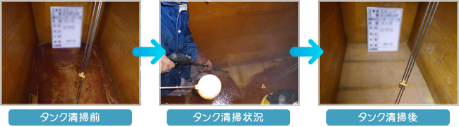 水タンク清掃